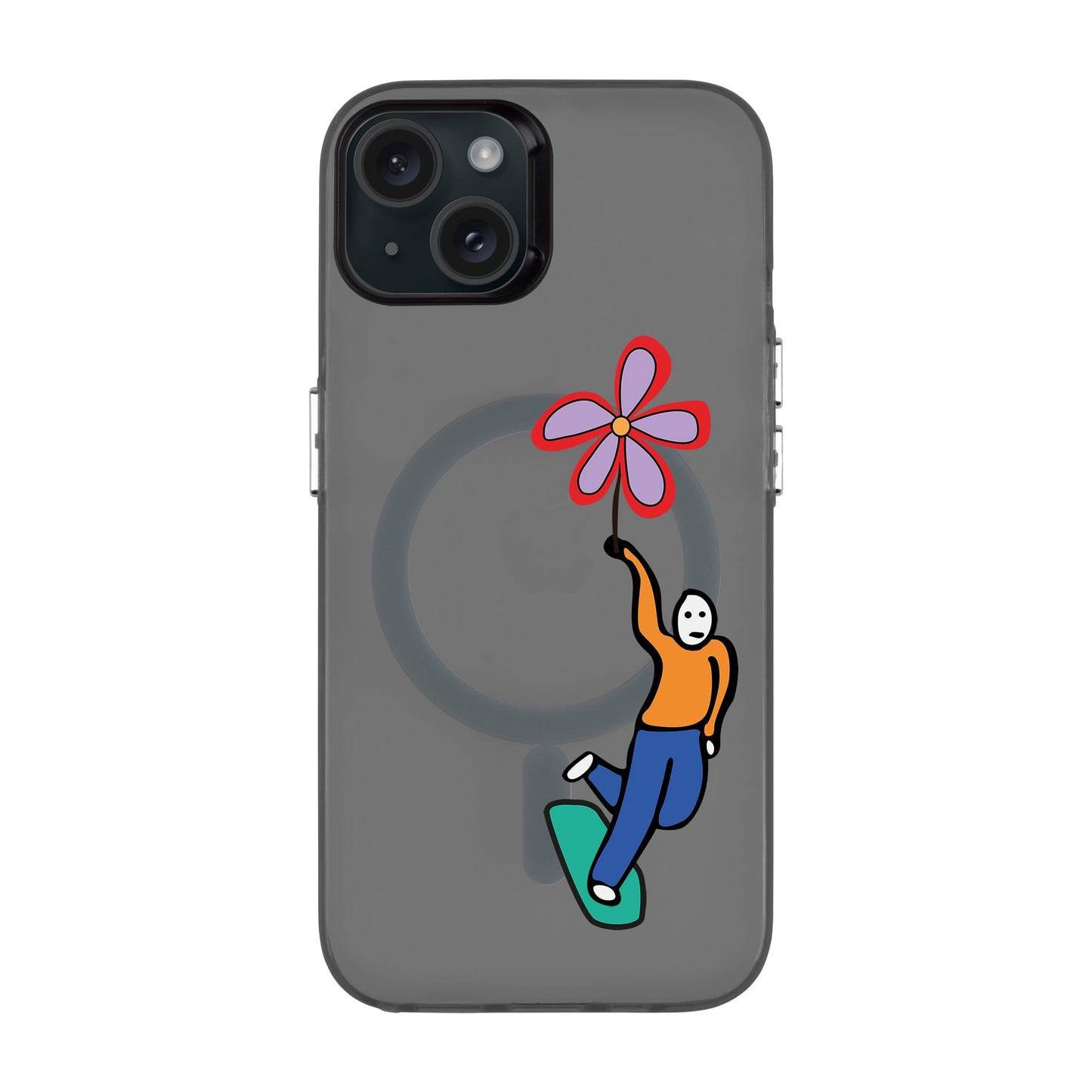 SKATEBOARDER-iPhone 15 Plus Hold Kılıf MagSafe Özellikli