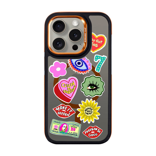 HM STICKERS-iPhone 15 Pro Dark Kılıf MagSafe Özellikli