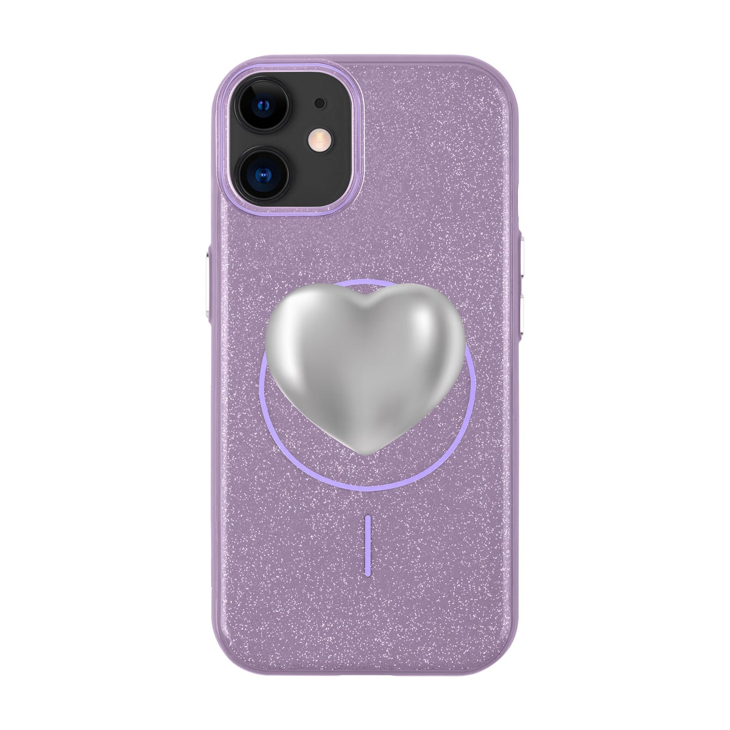 SILVER HEART-Radiant Kılıf MagSafe Özellikli - iPhone 11