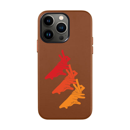 BUNNY MARCH-iPhone 13 Pro Leather Kılıf