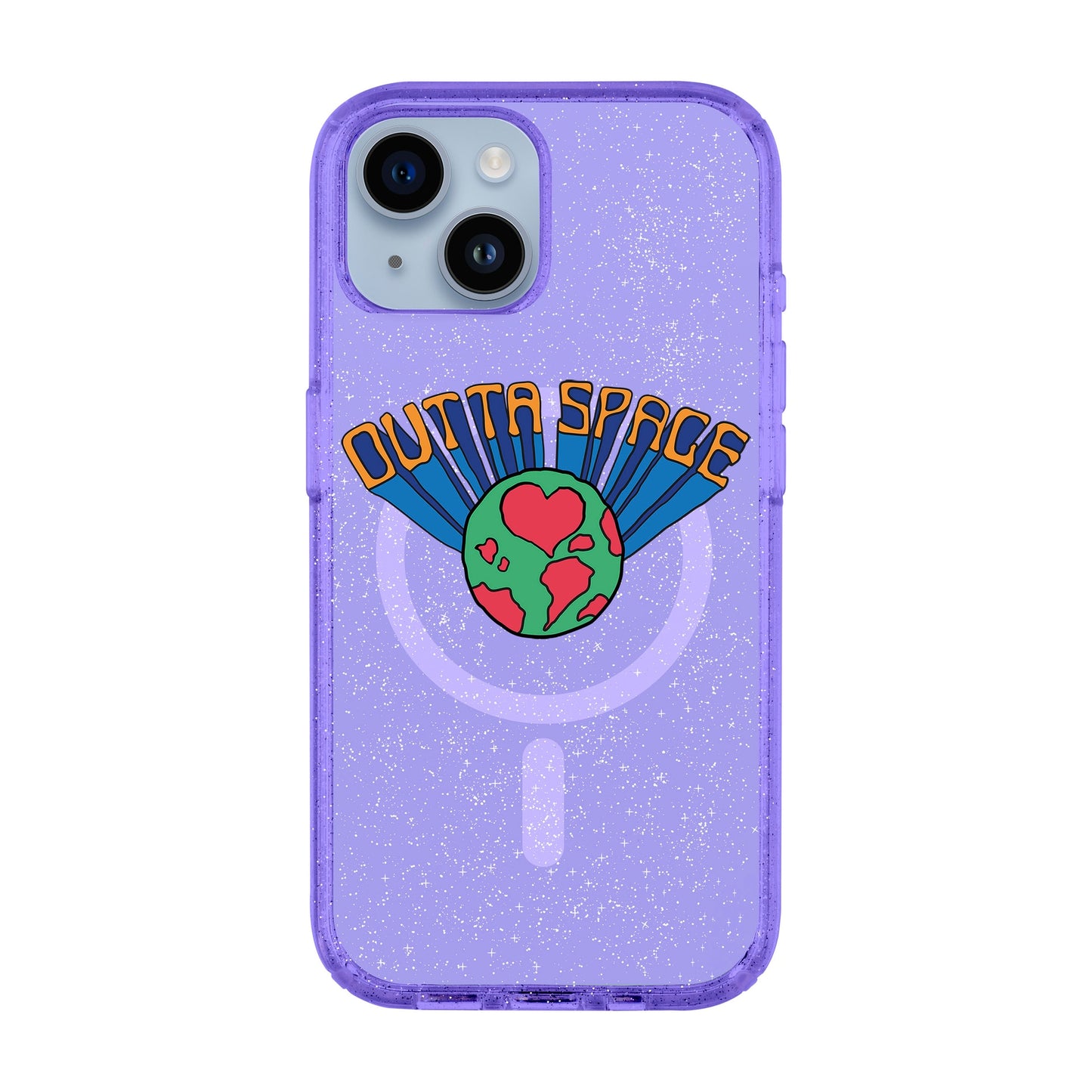 OUTTA SPACE-iPhone 14 Shiny Kılıf MagSafe Özellikli