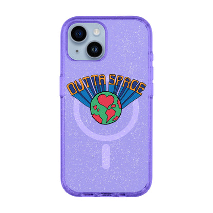OUTTA SPACE-iPhone 14 Shiny Kılıf MagSafe Özellikli