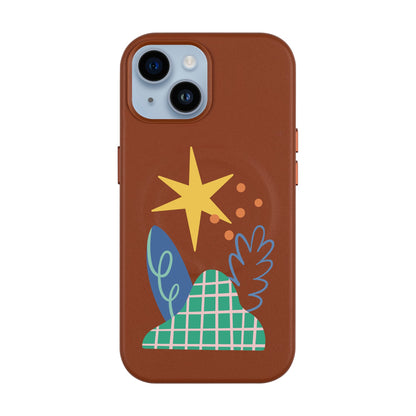 LITTLE NATURE-Leather Kılıf MagSafe Özellikli - iPhone 11