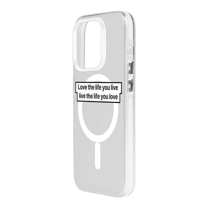 LOVE THE LIFE-iPhone 12 Hold Kılıf MagSafe Özellikli