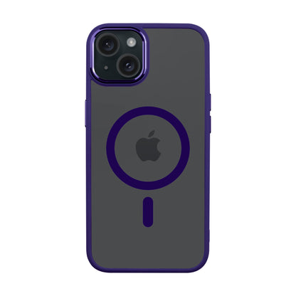 NEW-iPhone 15 Plus Hyaline Kılıf MagSafe Özellikli