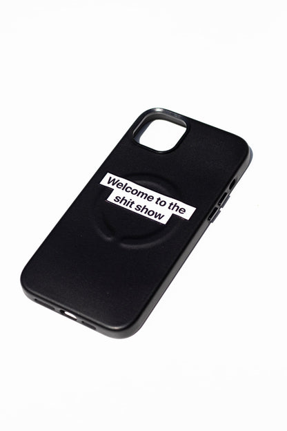 WELCOME-iPhone 14 Pro Max Leather Kılıf MagSafe Özellikli