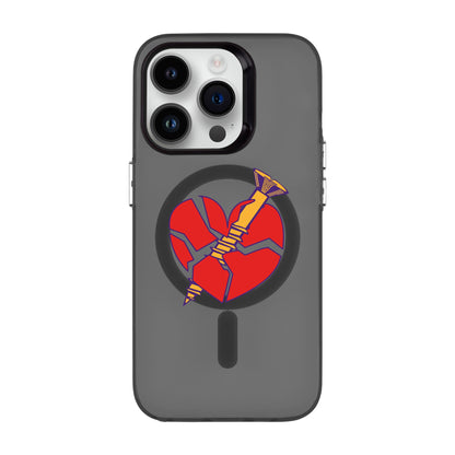 BROKEN HEART-iPhone 14 Pro Hold Kılıf MagSafe Özellikli