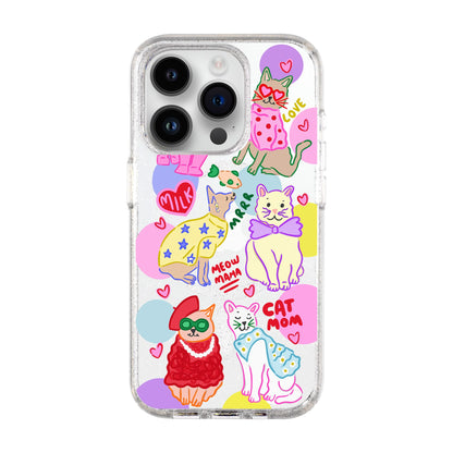 CAT MOM-iPhone 14 Pro Shiny Kılıf MagSafe Özellikli