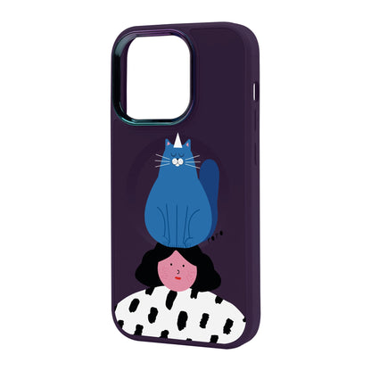 NAUGHTY CAT-iPhone 14 Pro Max Vigor Kılıf MagSafe Özellikli