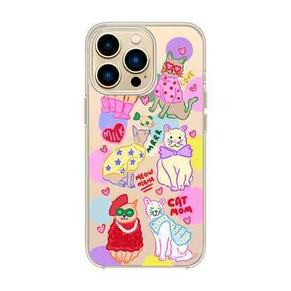 CAT MOM-iPhone X / Xs Solid Kılıf