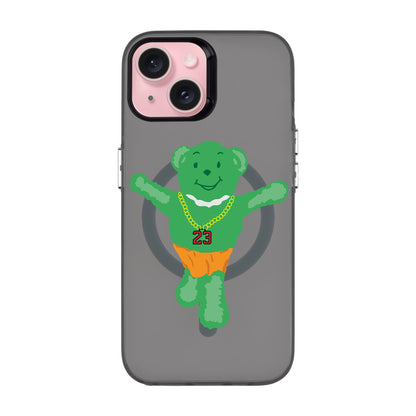 GREEN BEAR-iPhone 15 Hold Kılıf MagSafe Özellikli