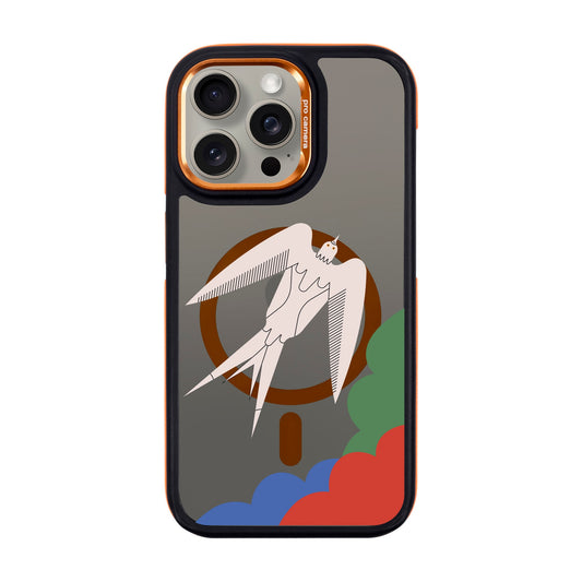 L’OISEAU LIBRE-iPhone 15 Pro Max Dark Kılıf MagSafe Özellikli