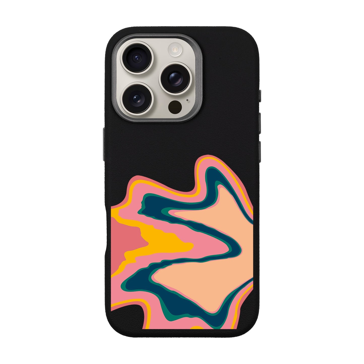 US IN ESSENCE-iPhone 16 Pro Leather Premium Kılıf MagSafe Özellikli