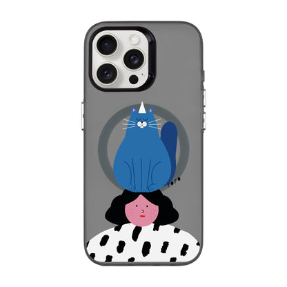NAUGHTY CAT-iPhone 15 Pro Max Hold Kılıf MagSafe Özellikli