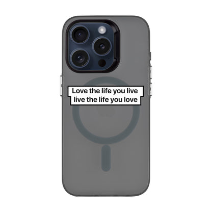 LOVE THE LIFE-iPhone 15 Pro Hold Kılıf MagSafe Özellikli