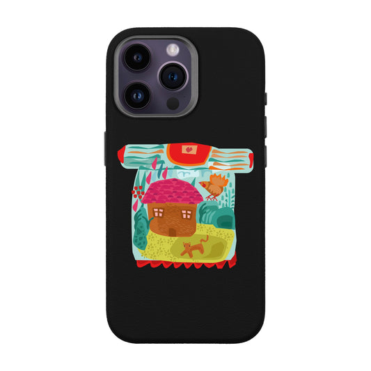 SİHİRLİ KAZAK-iPhone 14 Pro Max Leather Premium Kılıf MagSafe Özellikli