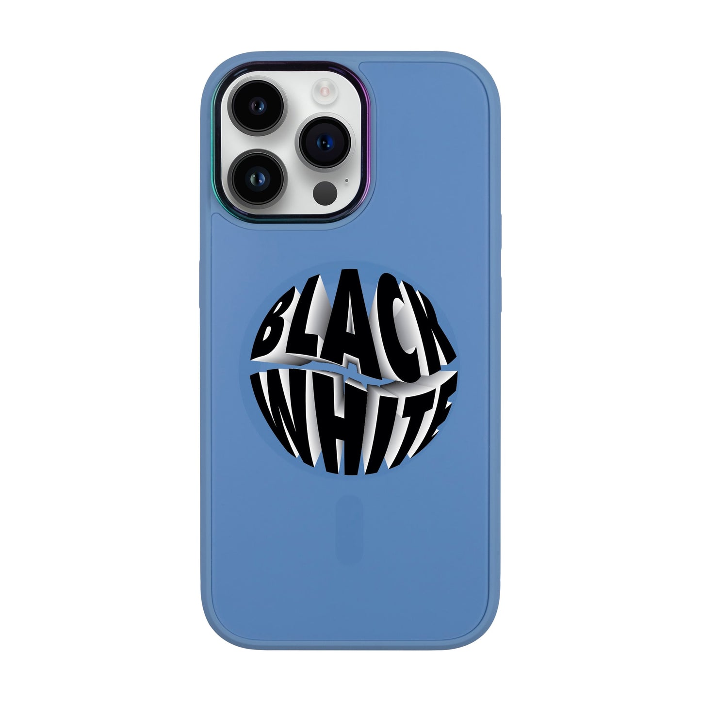 BLACK WHITE-iPhone 14 Pro Max Vigor Kılıf MagSafe Özellikli