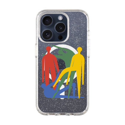 MANBOS-iPhone 15 Pro Shiny Kılıf MagSafe Özellikli