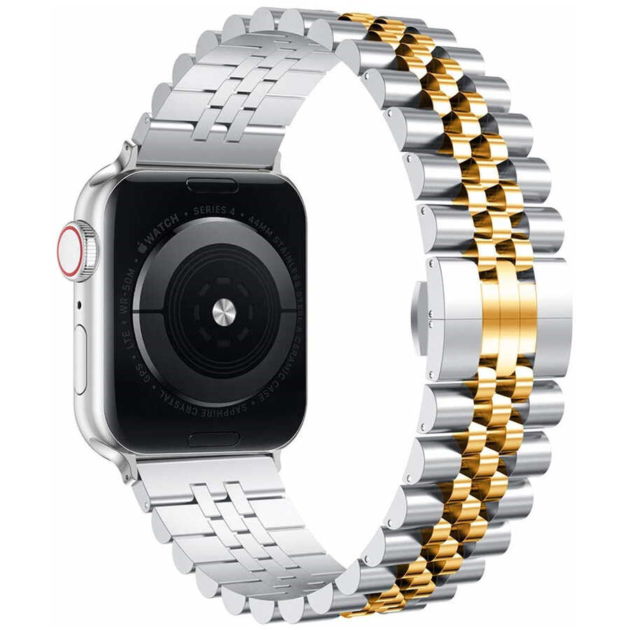 Apple Watch Private Kordon-Gümüş Gold