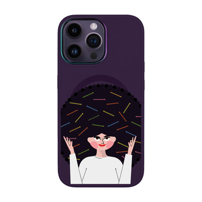 TANGLES OF HAPPINESS-iPhone 14 Pro Max Vigor Kılıf MagSafe Özellikli