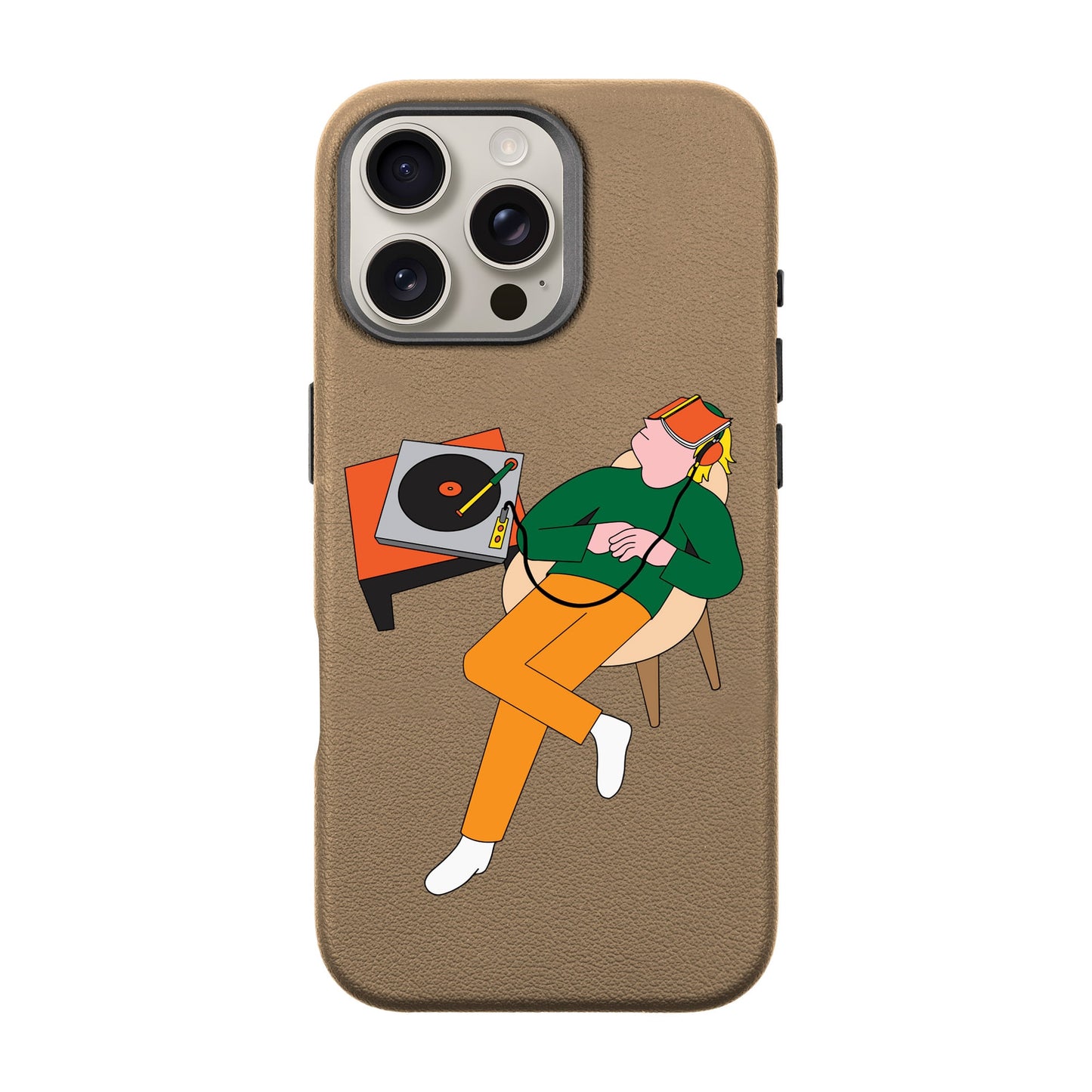 LAZY SUNDAY AFTERNOON-iPhone 16 Pro Max Leather Premium Kılıf MagSafe Özellikli
