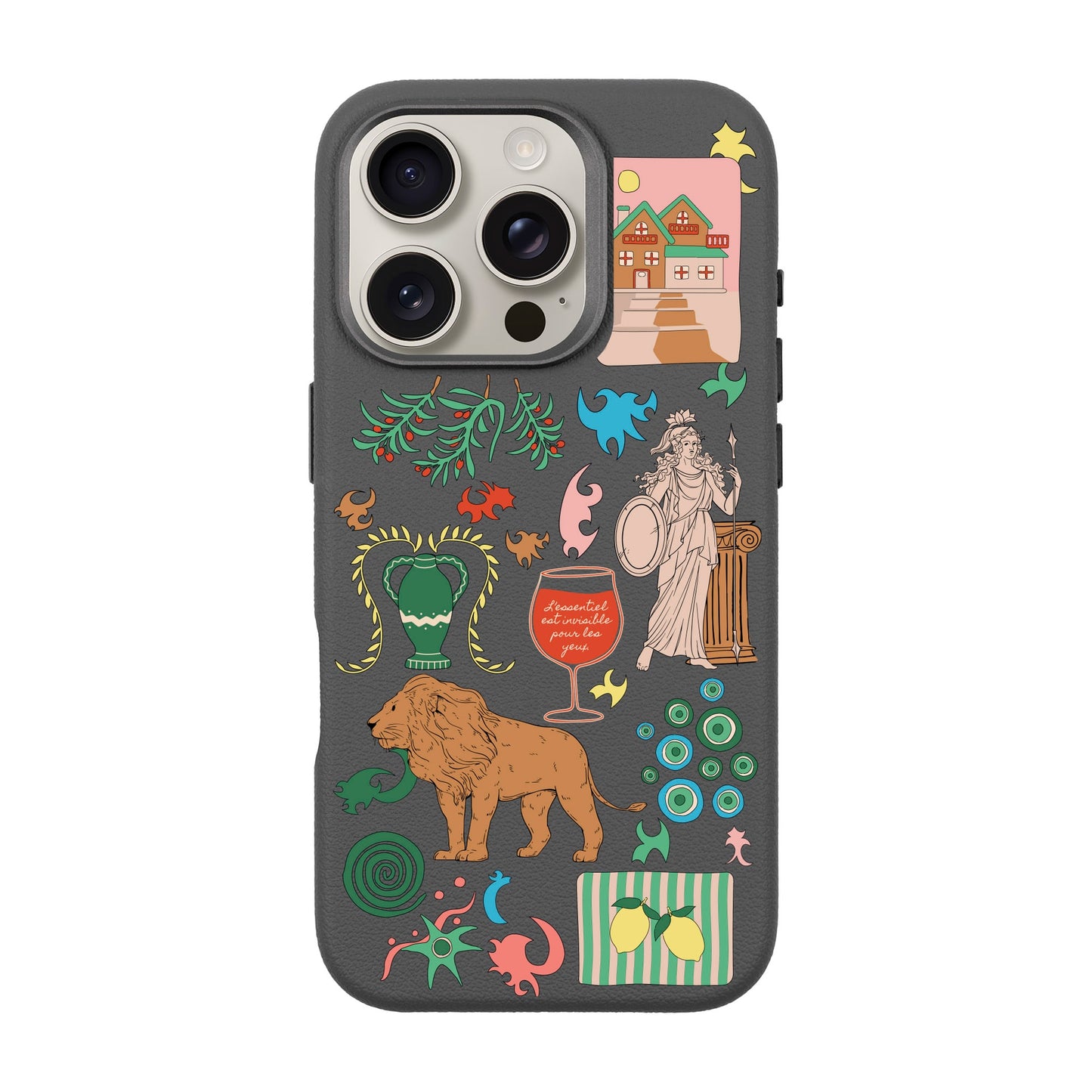 IODES SOUL TRAVELLER-iPhone 16 Pro Leather Premium Kılıf MagSafe Özellikli