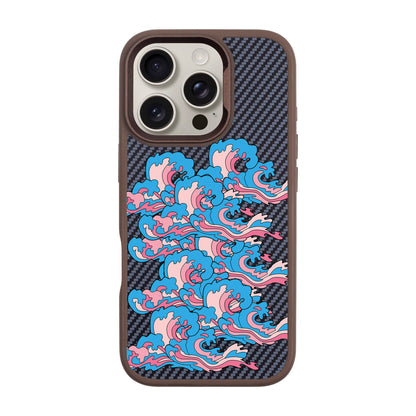 SURF-iPhone 16 Pro Plaid Kılıf MagSafe Özellikli
