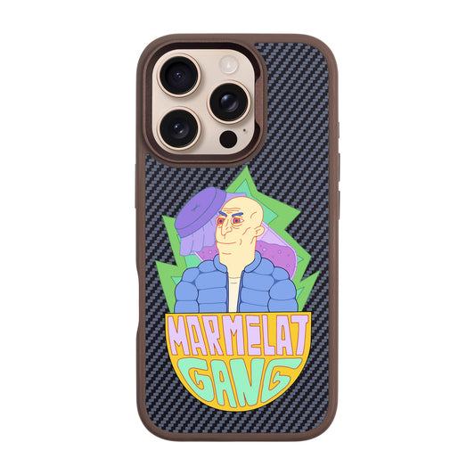 MARMELAT GANG-iPhone 16 Pro Plaid Kılıf MagSafe Özellikli