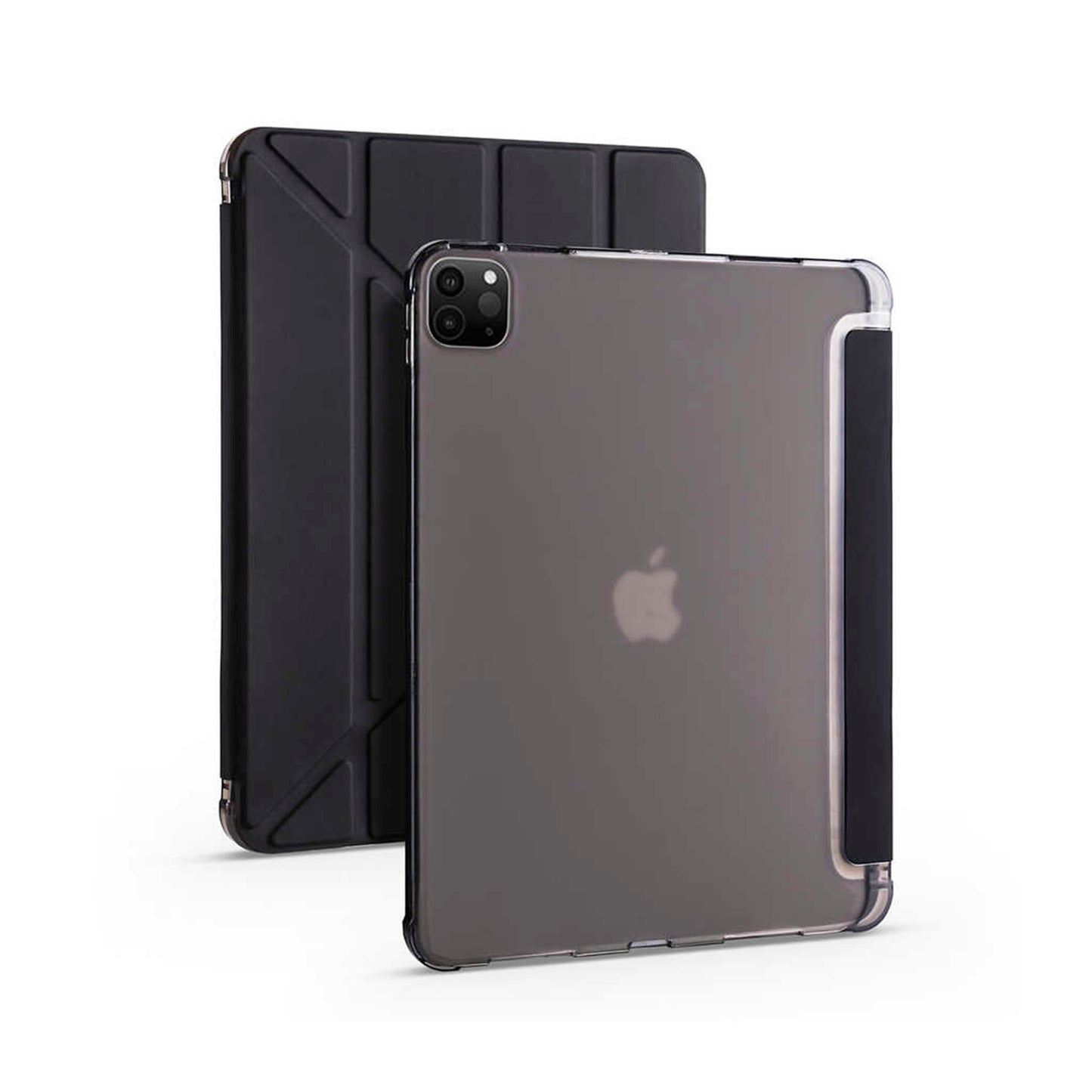 Apple iPad Pro 11 inç 2020 (2.Nesil)-Trigon Folding Kalemlikli Standlı Kılıf
