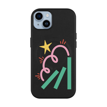 DOMINO-iPhone 14 Plus Leather Kılıf MagSafe Özellikli