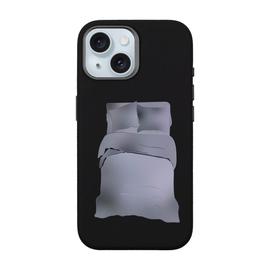 MATTRESS-iPhone 15 Leather Premium Kılıf MagSafe Özellikli