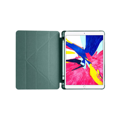 Apple iPad 9.Nesil 10.2 inç 2021-Trigon Folding Kalemlikli Standlı Kılıf