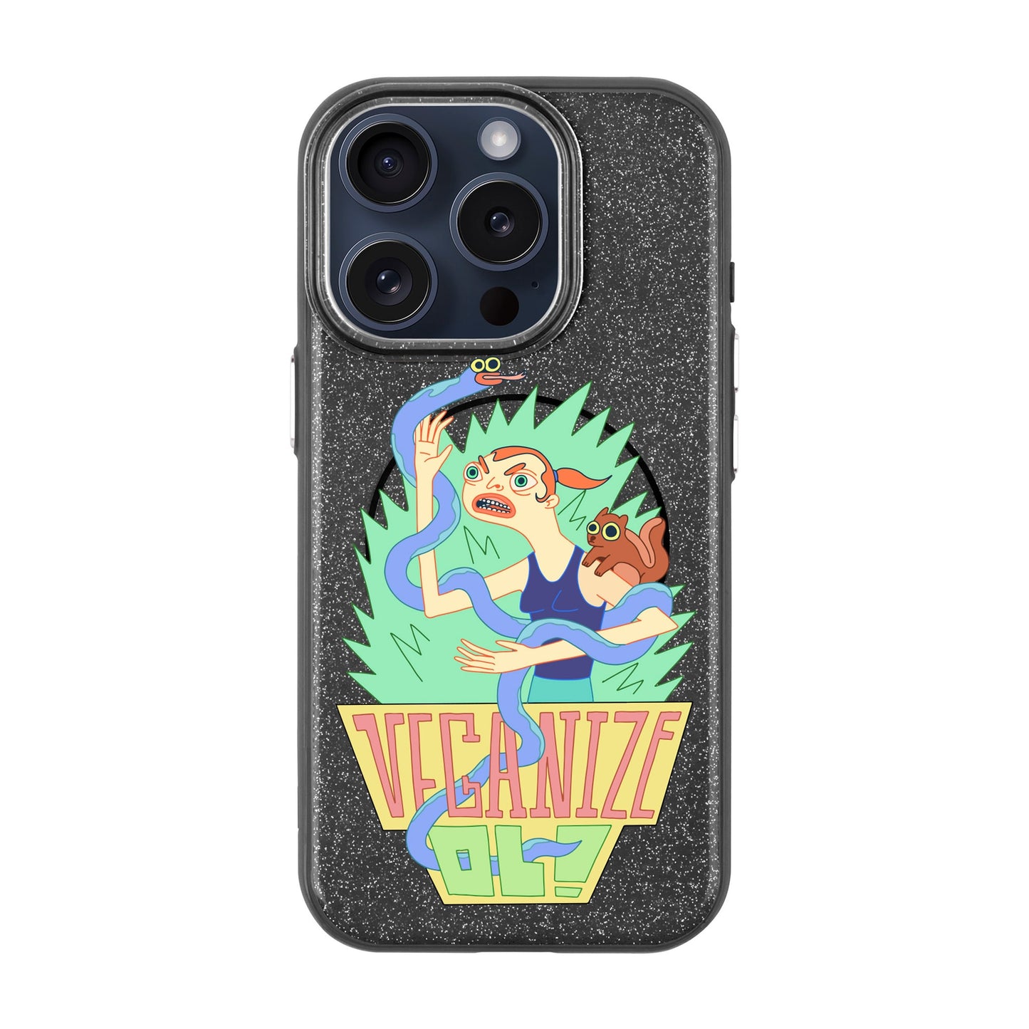 VEGANİZE-Radiant Kılıf MagSafe Özellikli - iPhone 15 Pro