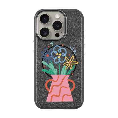 PINK VASE-Radiant Kılıf MagSafe Özellikli - iPhone 15 Pro