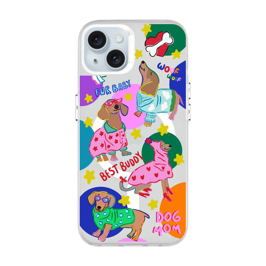 DOG MOM-iPhone 15 Plus Hold Kılıf MagSafe Özellikli