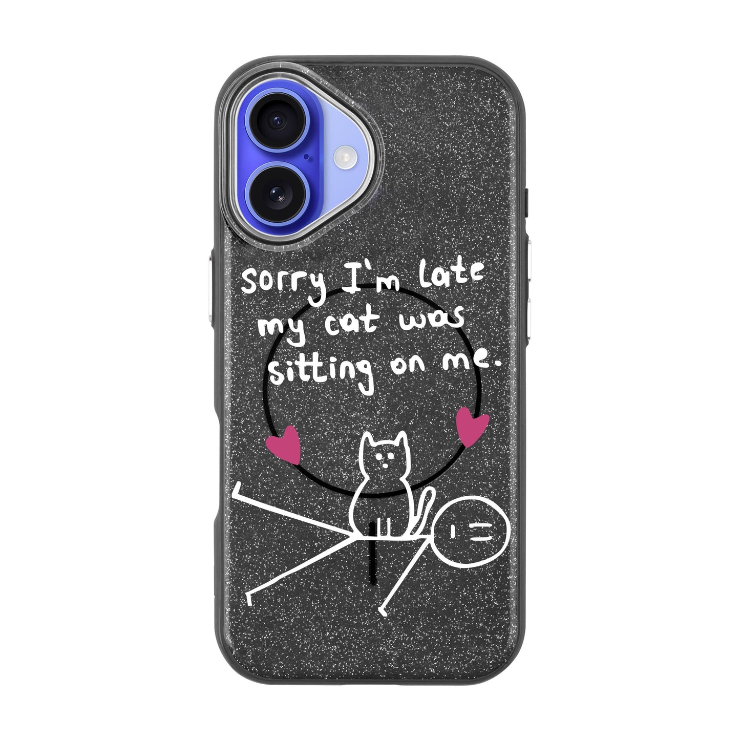 SORRY I'M LATE-iPhone 16 Radiant Kılıf MagSafe Özellikli