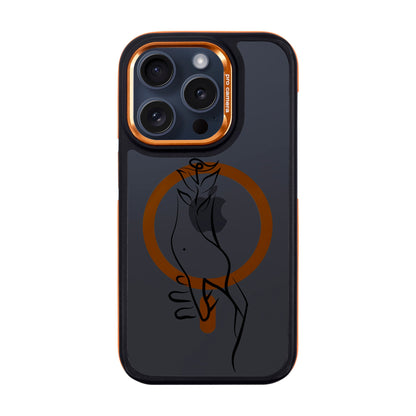 TOUCH-iPhone 15 Pro Dark Kılıf MagSafe Özellikli