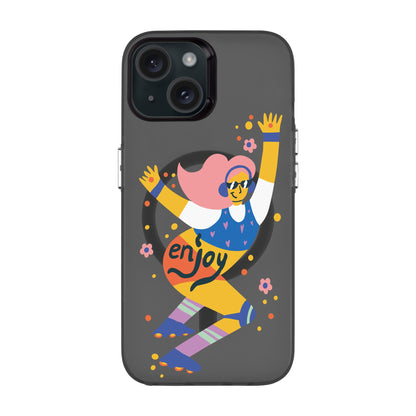 ENJOY-iPhone 15 Hold Kılıf MagSafe Özellikli
