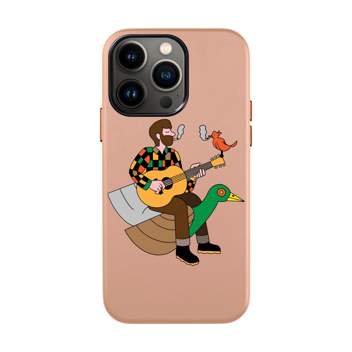 BIRDS OF A FEATHER-iPhone 13 Pro Leather Kılıf