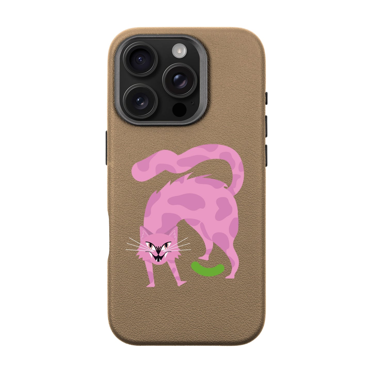 GRUMBLEPAWS-iPhone 16 Pro Leather Premium Kılıf MagSafe Özellikli