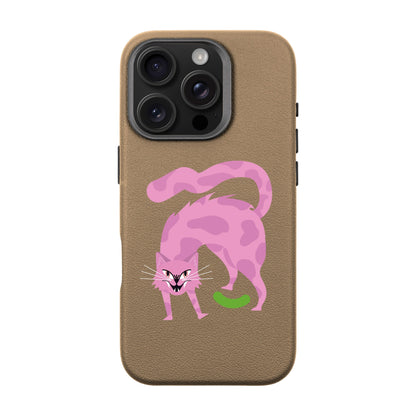 GRUMBLEPAWS-iPhone 16 Pro Leather Premium Kılıf MagSafe Özellikli