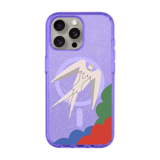 L’OISEAU LIBRE-iPhone 15 Pro Max Shiny Kılıf MagSafe Özellikli