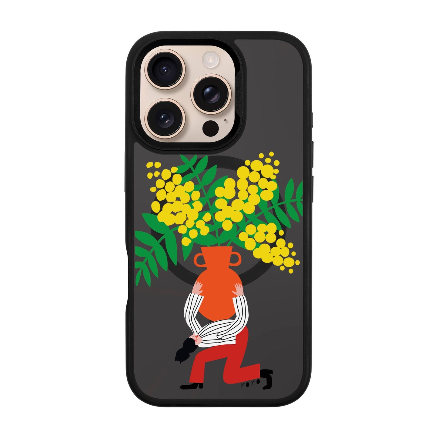 VASE-iPhone 16 Pro Rise Kılıf MagSafe Özellikli