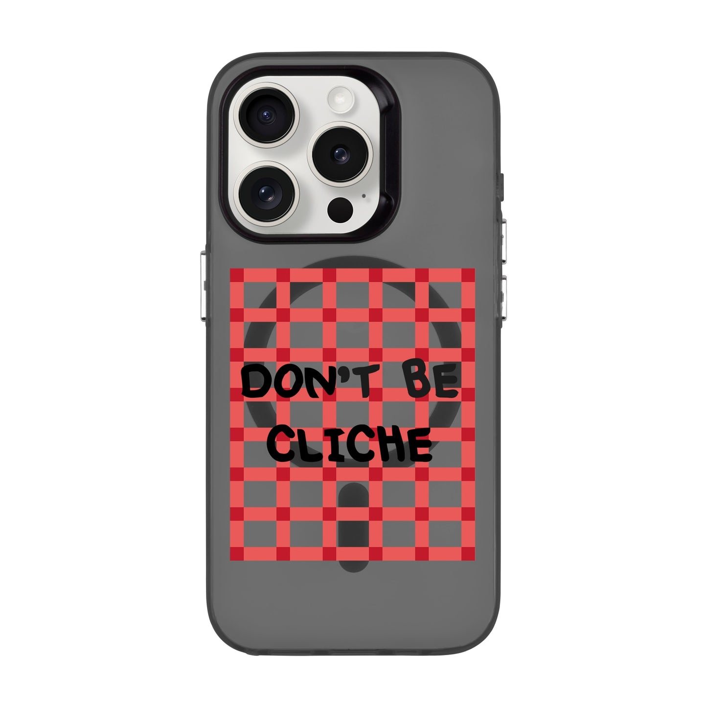 DON'T BE CLICHE-iPhone 13 Pro Hold Kılıf MagSafe Özellikli
