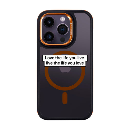 LOVE THE LIFE-iPhone 14 Pro Dark Kılıf MagSafe Özellikli