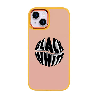 BLACK WHITE-iPhone 14 Plus Proof Kılıf