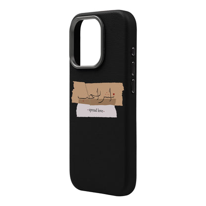 SPREAD LOVE-iPhone 16 Pro Max Leather Premium Kılıf MagSafe Özellikli