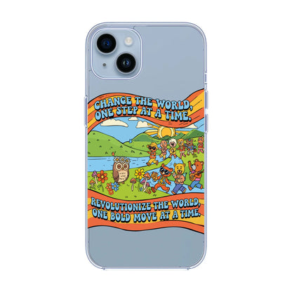 CHANGE THE WORLD-iPhone 14 Plus Solid Kılıf