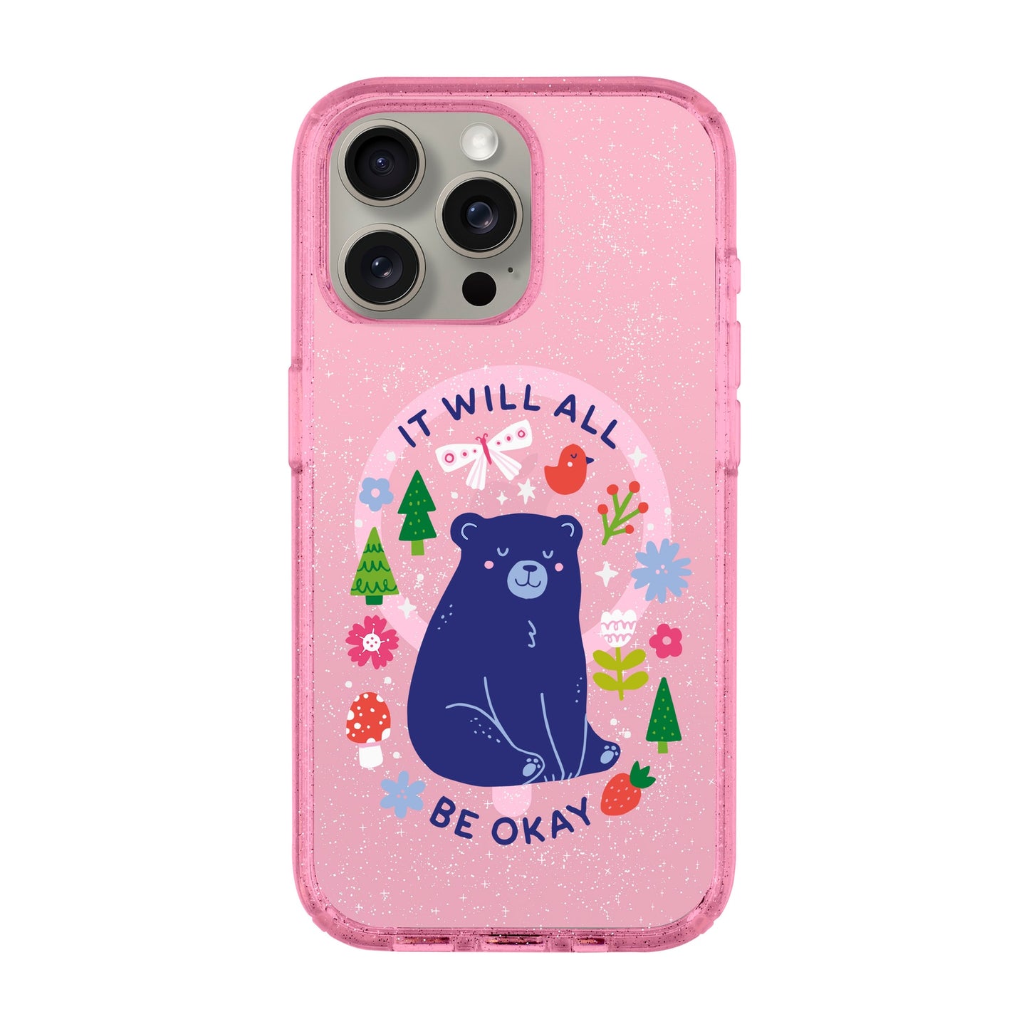BE OKAY-iPhone 15 Pro Max Shiny Kılıf MagSafe Özellikli