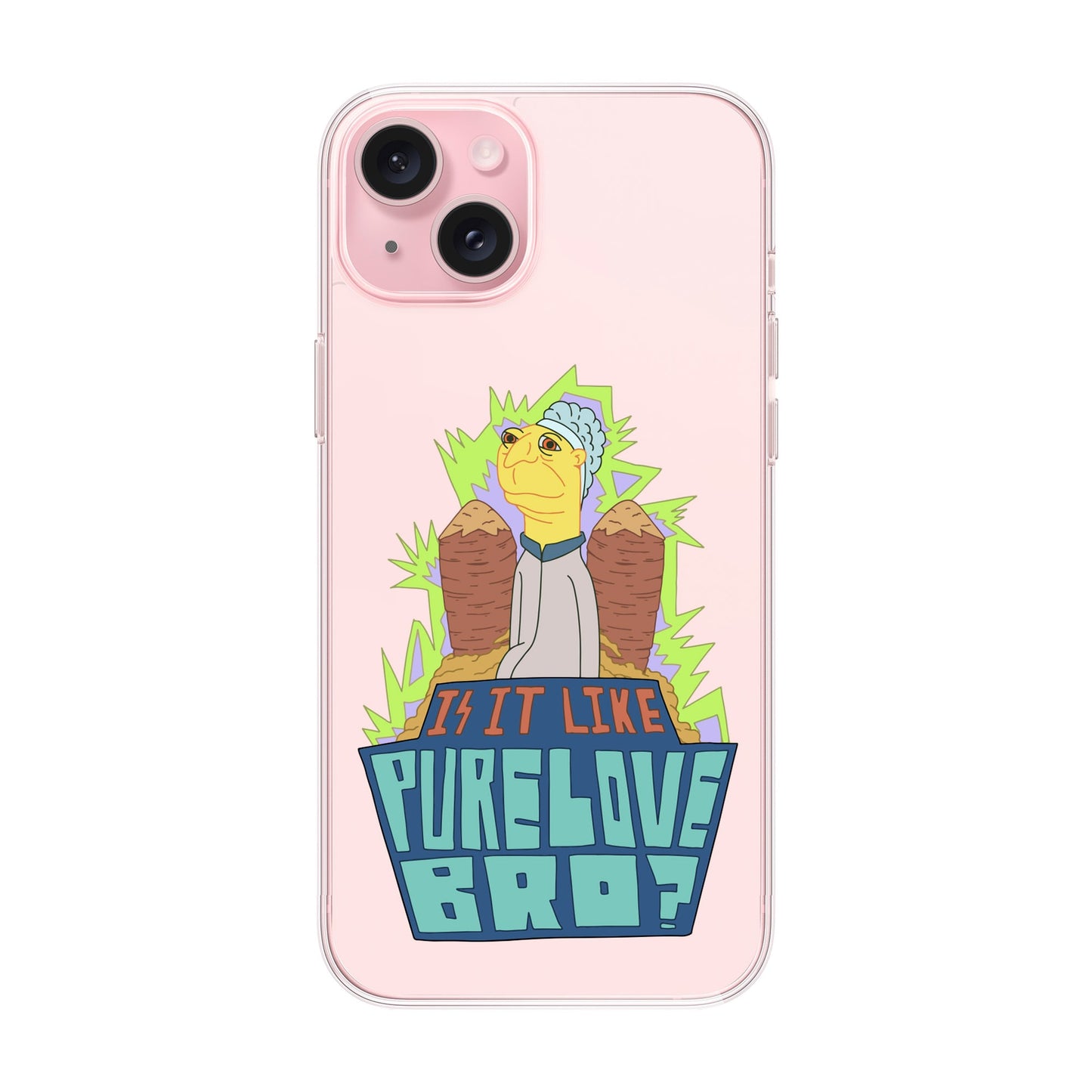 PURE LOVE-iPhone 15 Plus Solid Kılıf
